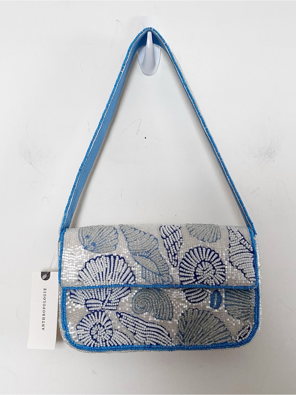 Anthropologie Fiona Beaded Bag: Icon Edition Seashells - Picture 4 of 7